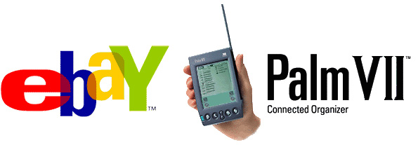 eBay on the wireless Palm VII